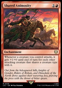 Shared Animosity - Commander: The Lord of the Rings: Tales of Middle-earth (Rare) [LTC-226]