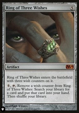 Ring of Three Wishes - The List (Mythic) [ZNL-216]