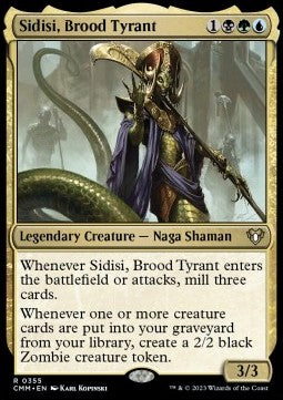 Sidisi, Brood Tyrant - Commander Masters (Rare) [CMM-355]
