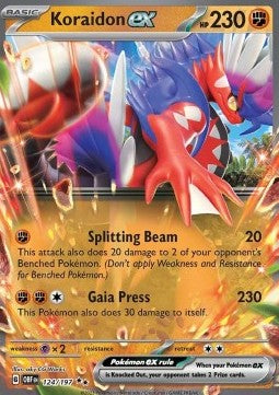 Koraidon ex - Obsidian Flames (Double Rare) [OBF-124]