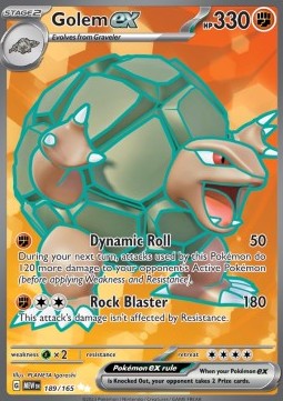 Golem ex - 151 (Ultra Rare) [MEW-189]