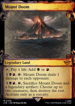 Mount Doom (V.1) - The Lord of the Rings: Tales of Middle-earth Holiday Release (Mythic) [LTRH-709]