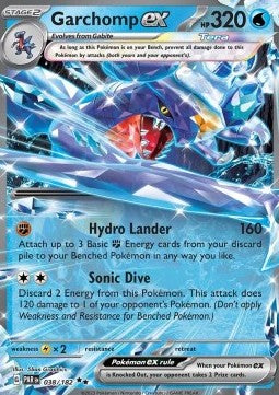Garchomp ex - Paradox Rift (Double Rare) [PAR-038]