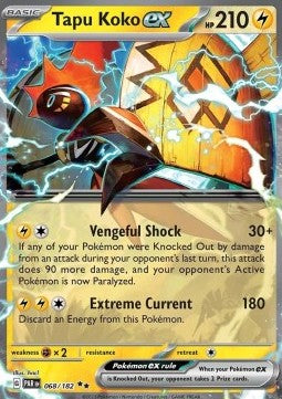 Tapu Koko ex - Paradox Rift (Double Rare) [PAR-068]