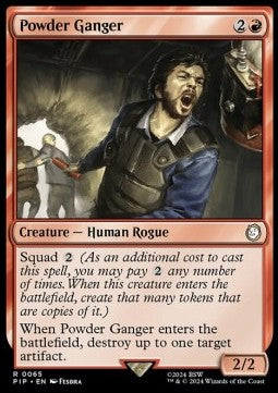 Powder Ganger - Universes Beyond: Fallout (Rare) [PIP-65]