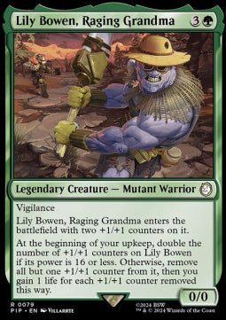 Lily Bowen, Raging Grandma - Universes Beyond: Fallout (Rare) [PIP-79]