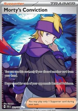 Morty's Conviction - Temporal Forces (Ultra Rare) [TEF-201]