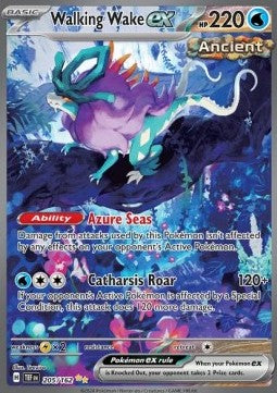 Walking Wake ex - Temporal Forces (Special Illustration Rare) [TEF-205]