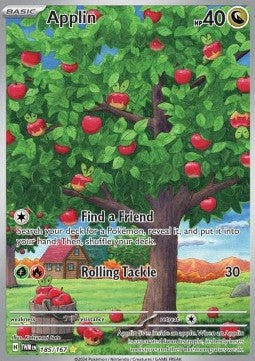 Applin - Twilight Masquerade (Illustration Rare) [TWM-185]