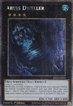 Abyss Dweller (V.4 - Platinum Secret Rare) - 25th Anniversary Rarity Collection II (Platinum Secret Rare) [RA02-033]