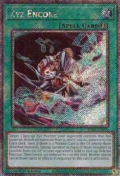 Xyz Encore (V.4 - Platinum Secret Rare) - 25th Anniversary Rarity Collection II (Platinum Secret Rare) [RA02-059]