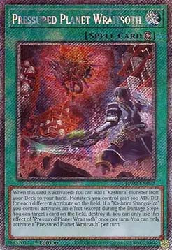Pressured Planet Wraitsoth (V.4 - Platinum Secret Rare) - 25th Anniversary Rarity Collection II (Platinum Secret Rare) [RA02-073]