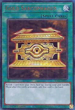Gold Sarcophagus (V.7 - Ultimate Rare) - 25th Anniversary Rarity Collection II (Ultimate Rare) [RA02-052]