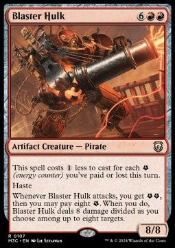 Blaster Hulk - Commander: Modern Horizons 3 (Rare) [M3C-107]