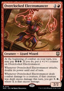 Overclocked Electromancer - Commander: Modern Horizons 3 (Rare) [M3C-110]