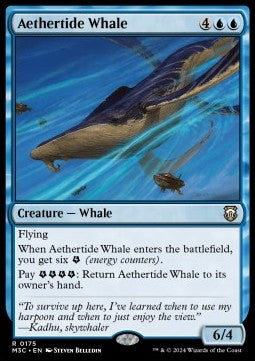 Aethertide Whale - Commander: Modern Horizons 3 (Rare) [M3C-175]
