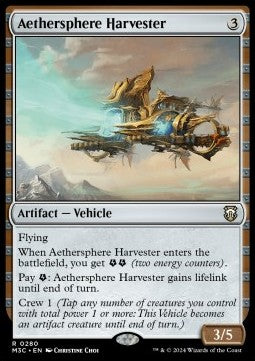 Aethersphere Harvester - Commander: Modern Horizons 3 (Rare) [M3C-280]