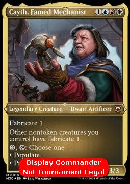 Cayth, Famed Mechanist (V.2) - Commander: Modern Horizons 3: Extras (Mythic) [XM3C-18]