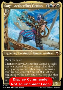 Satya, Aetherflux Genius (V.2) - Commander: Modern Horizons 3: Extras (Mythic) [XM3C-23]
