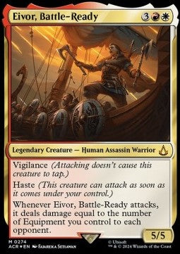 Eivor, Battle-Ready - Universes Beyond: Assassin's Creed: Extras (Mythic) [XACR-274]