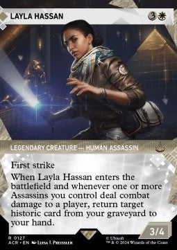Layla Hassan (V.1) - Universes Beyond: Assassin's Creed: Extras (Rare) [XACR-127]