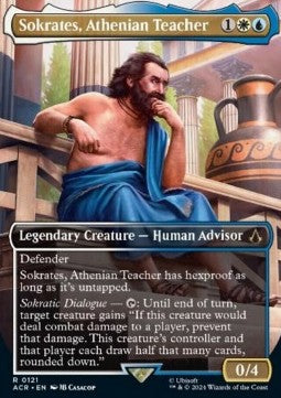 Sokrates, Athenian Teacher (V.1) - Universes Beyond: Assassin's Creed: Extras (Rare) [XACR-121]