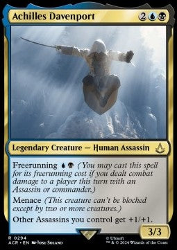 Achilles Davenport - Universes Beyond: Assassin's Creed: Extras (Rare) [XACR-294]