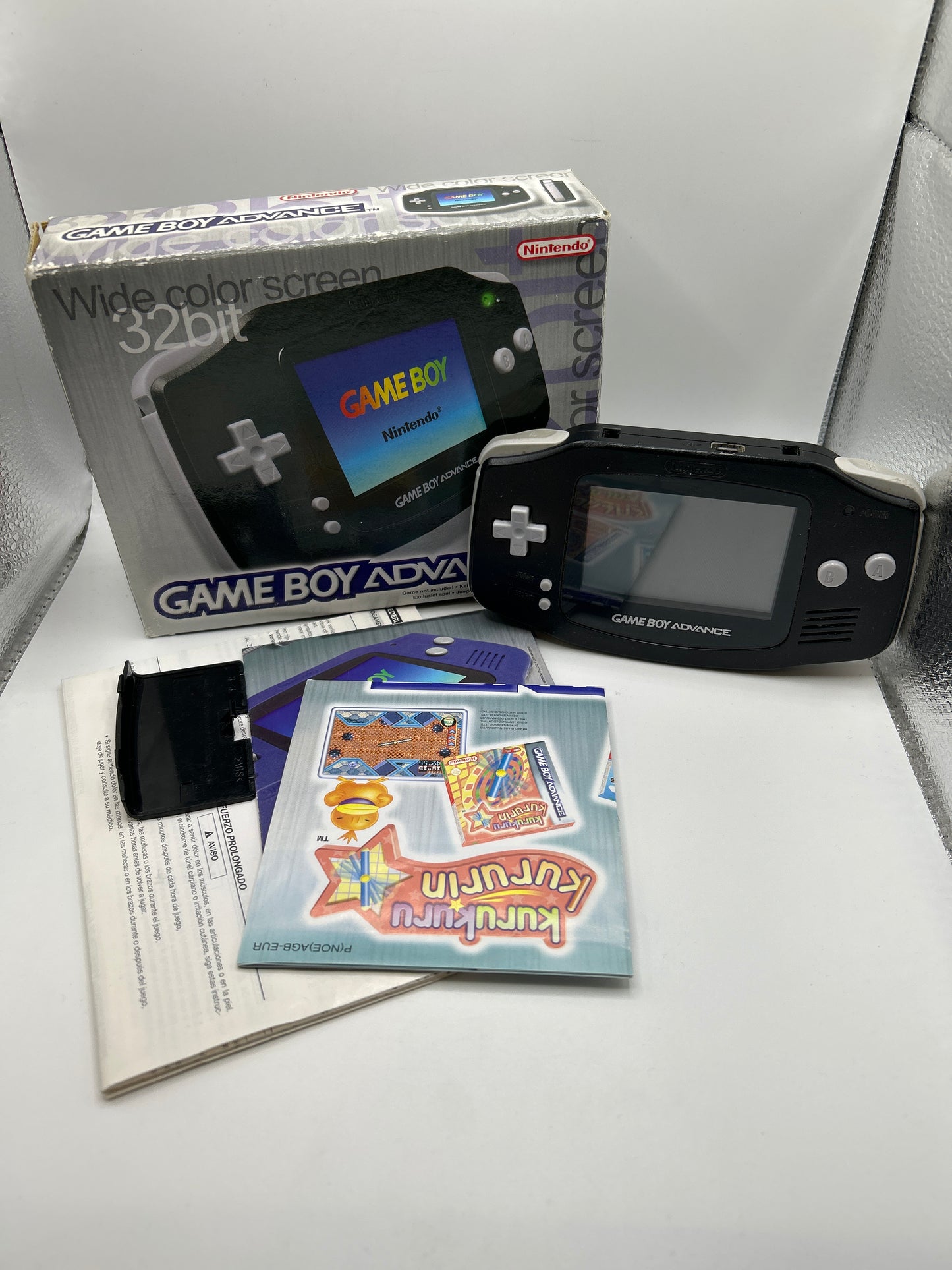 GameBoy Advance Zwart (Complete in Box) - GBA Console