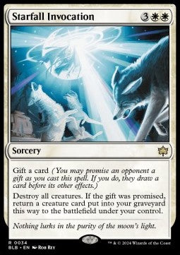 Starfall Invocation - Bloomburrow (Rare) [BLB-34]