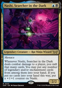 Nashi, Searcher in the Dark - Duskmourn: House of Horror (Rare) [DSK-223]