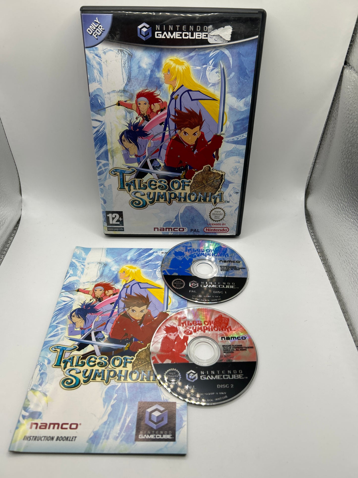 Tales of Symphonia - GameCube (Sticker op Cover)