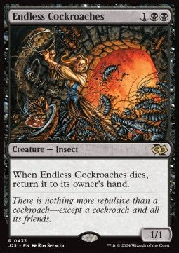 Endless Cockroaches - Foundations Jumpstart (Rare) [J25-433]