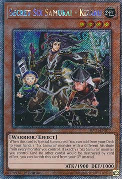 Secret Six Samurai - Kizaru (V.4 - Platinum Secret Rare) - Quarter Century Bonanza (Platinum Secret Rare) [RA03-017]