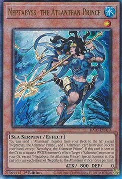 Neptabyss, the Atlantean Prince (V.7 - Ultimate Rare) - Quarter Century Bonanza (Ultimate Rare) [RA03-013]