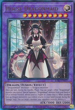 House Dragonmaid (V.8 - Ultimate Rare) - Quarter Century Bonanza (Ultimate Rare) [RA03-037]