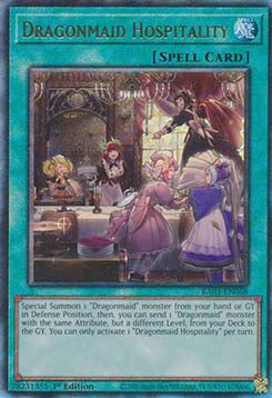Dragonmaid Hospitality (V.8 - Ultimate Rare) - Quarter Century Bonanza (Ultimate Rare) [RA03-068]