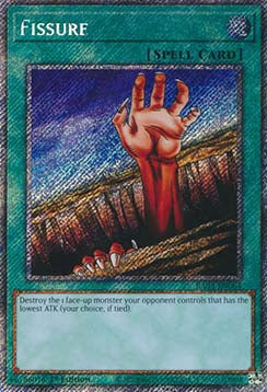 Fissure (V.1 - Platinum Secret Rare) - Quarter Century Bonanza (Platinum Secret Rare) [RA03-084]