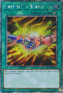 United We Stand (V.1 - Platinum Secret Rare) - Quarter Century Bonanza (Platinum Secret Rare) [RA03-112]