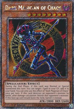 Dark Magician of Chaos (V.1 - Platinum Secret Rare) - Quarter Century Bonanza (Platinum Secret Rare) [RA03-134]