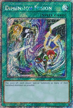 Dimension Fusion (V.1 - Platinum Secret Rare) - Quarter Century Bonanza (Platinum Secret Rare) [RA03-136]