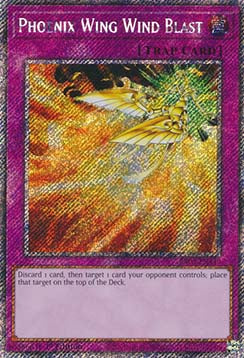 Phoenix Wing Wind Blast (V.1 - Platinum Secret Rare) - Quarter Century Bonanza (Platinum Secret Rare) [RA03-149]
