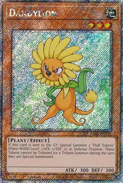 Dandylion (V.1 - Platinum Secret Rare) - Quarter Century Bonanza (Platinum Secret Rare) [RA03-211]