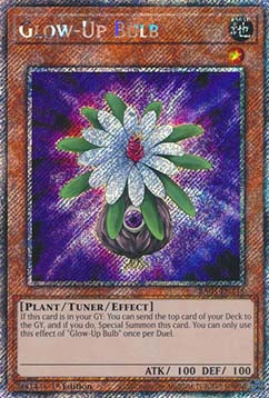 Glow-Up Bulb (V.1 - Platinum Secret Rare) - Quarter Century Bonanza (Platinum Secret Rare) [RA03-245]