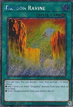 Dragon Ravine (V.1 - Platinum Secret Rare) - Quarter Century Bonanza (Platinum Secret Rare) [RA03-248]