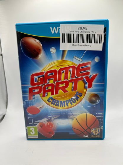 Game Party Champions - Wii u