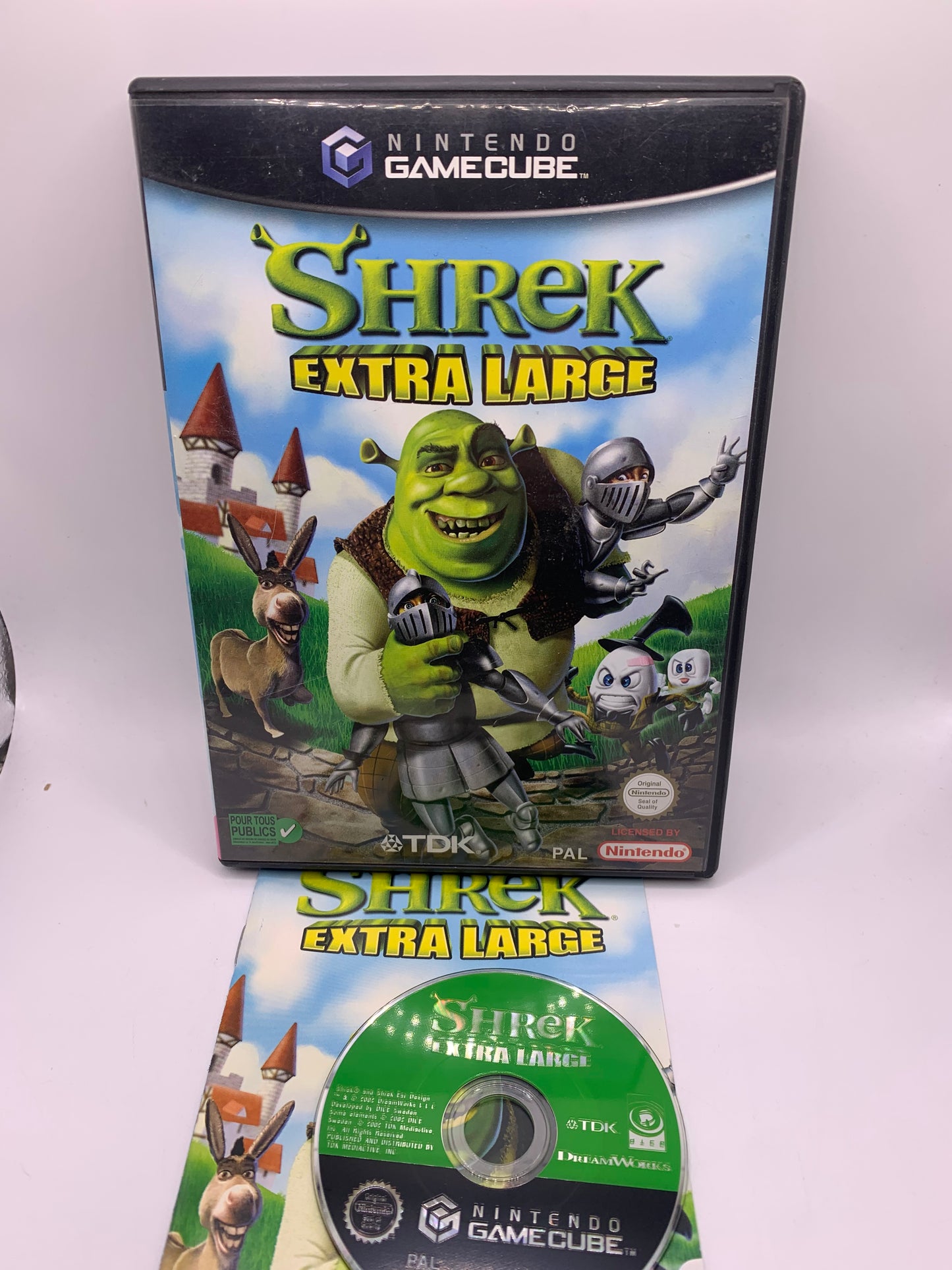 Shrek Extra Large (FR) – Nintendo GameCube