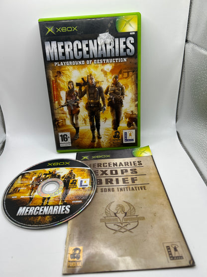 Mercenaries (Sticker voorzijde) - Xbox Original