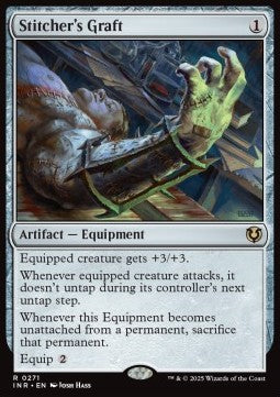 Stitcher's Graft - Innistrad Remastered (Rare) [INR-271]