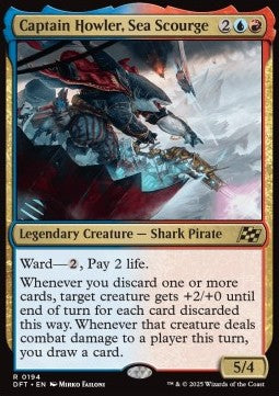 Captain Howler, Sea Scourge - Aetherdrift (Rare) [DFT-194]