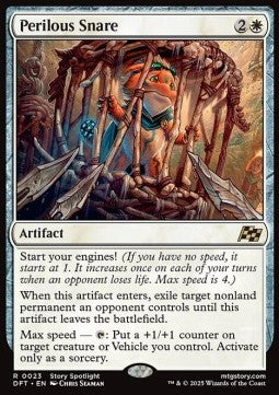 Perilous Snare - Aetherdrift (Rare) [DFT-23]